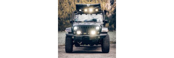 Jeep Wrangler Zusatzscheinwerfer