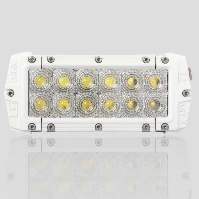 6 LED Lightbar DR-X 10 36W wei