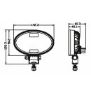 Arbeitsscheinwerfer Graphen diffus GWL02