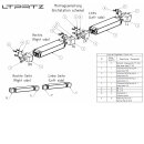 Spotlight installation kit Fiat Ducato 2014- Flat-X 9 Inch