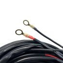 Kabelbaum für zwei Zusatzscheinwerfer mit 4 Pin DT Stecker - NUR PASSEND für Scheinwerfer LP-TRX3-7E und LP-RRDL9E-BL