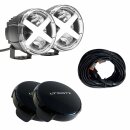 Bundle Deal: 2x X-Type 5-Inch + Wiring Harness + Cover black