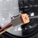 ORB-X 9 Zoll AMBER - Fernscheinwerfer E-Zulassung