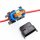 Spar-Set: 1x Flat-X 44 Zoll Lightbar + Kabelsatz + Abdeckkappen
