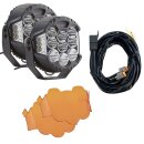 Spar-Set: 2x RAVE-X 7 Zoll WHITE + Kabelsatz +...