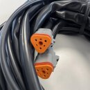 Spar-Set: 2x RAVE-X 7 Zoll WHITE + Kabelsatz + Abdeckkappen AMBER