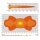 Spar-Set: 2x RAVE-X 7 Zoll WHITE + Kabelsatz + Abdeckkappen AMBER