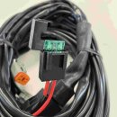 Spar-Set: 2x TRX 3.0 7 Zoll AMBER  Fernscheinwerfer Lightbar + Kabelsatz (4-Pin)