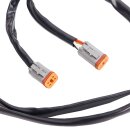 Spar-Set: 2x X-Type 7 Zoll AMBER + Kabelsatz + Abdeckkappen