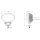 LED warning light for forklifts and other industrial vehicles - Blue Spot 10-80V