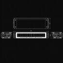 Flat-X 9 Inch - High Beam Lightbar with E-Approval