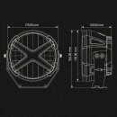 X-Type 7 Zoll - Fernscheinwerfer E-Zulassung