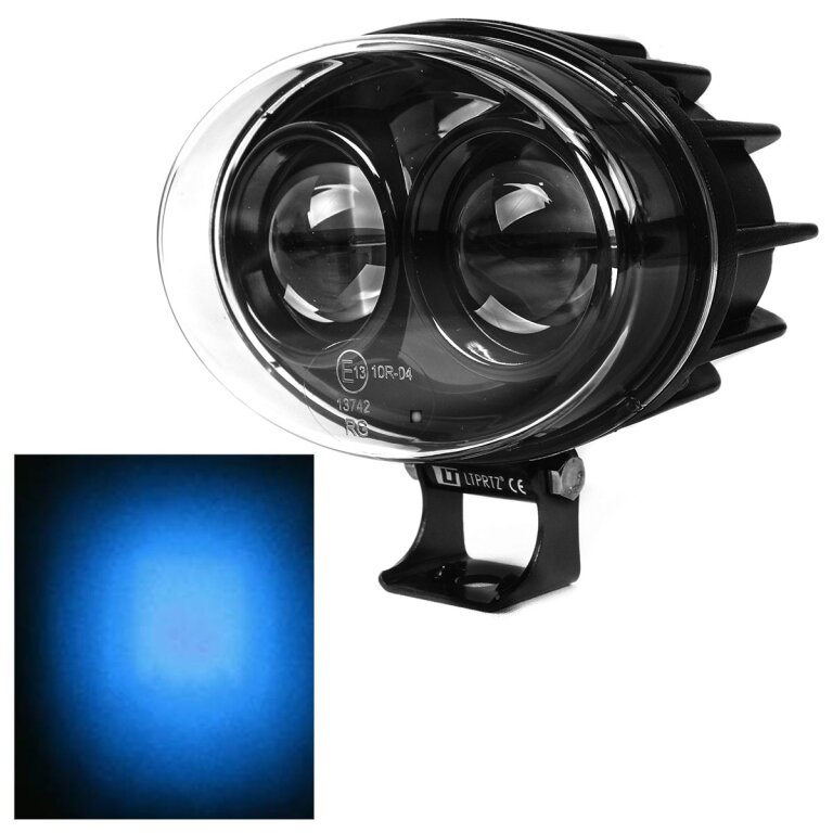6W Warnlicht 10 Blau ECE
